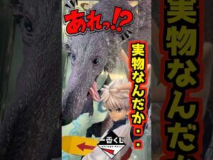 【あれッ⁉️ 実物なんだか…⁉️】 #hunter×hunter #フィギュア #一番くじ #shorts ハンター×ハンター ZAOLDYECK FAMILY キルア　ゼノ ミケ ラストワン賞