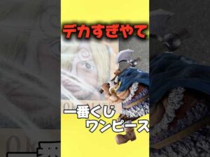 デカすぎ！！ワンピース一番くじにびっくり！