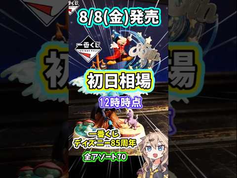 【初日相場】一番くじ ディズニー 〈Disney FANTASIA〉85th Anniversary Memories of〈Mickey〉 相場　フィギュア
