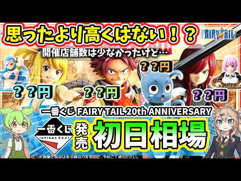 【初日相場】一番くじ フェアリーテイル FAIRY TAIL 20th ANNIVERSARY 相場 フィギュア