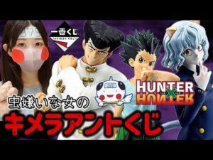 【一番くじ】キメラアントくじに挑戦する女 ハンターハンター CHMERA ANT  HUNTER×HUNTER フィギュア ラストワン ワンピース ドラゴンボール NARUTO キン肉マン 相場 高騰
