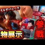 【一番くじ ワンピース実物展示】カード勢も参戦⁉︎ 回数制限がヤバい⁉︎ このくじどうなる⁉︎ カードゲーム ONE PIECE CARD GAME ルフィ