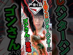 一番くじ！ハンターハンター！1メートルゴンさんはヤバすぎる！！！ #一番賞 #一番くじ #ハンターハンター #hunterxhunter #くじ #おどるヌードル #1番くじ