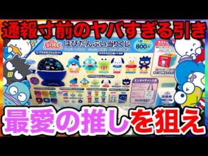 【サンリオくじ】はぴだんぶい！最愛の推し狙って大興奮、完全にやらかした引きがこちら。（ハンギョドン、ポチャッコ、けろけろけろっぴ、バッドばつ丸、あひるのペックル）