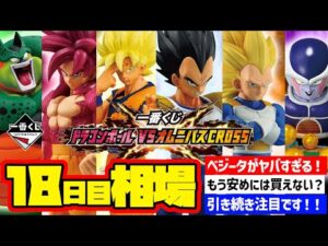 【相場情報】18日目相場！一番くじ ドラゴンボール VSオムニバスCROSS  一番賞  Dragon Ball