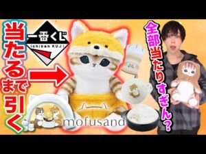 【革命的可愛さ】mofusandのくじでB賞出るまで引いた結果【一番くじ】一番賞、 ～にゃんこたちのぽかぽか日和～、モフサンド