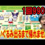 【サンリオくじ】高額くじなのに各1本!? キャラクター大賞TOP3くじでぬいぐるみ出るまで帰れません!!【Sanrio/当りくじ/一番くじ】