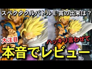 【　開封　】傑作なのか？話題のE賞を本音でレビュー　一番くじ　ドラゴンボール　スペクタクルバトル　孫悟空&孫悟飯フィギュア　親子かめはめ波　アソート数1 相場　フュージョンワールド　スーパーダイバーズ