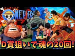 【ワンピース】D賞ロゴ狙いで20回挑戦！一番くじ ワンピース ドラマティックメモリーズ【Vtuber / 猫実況】