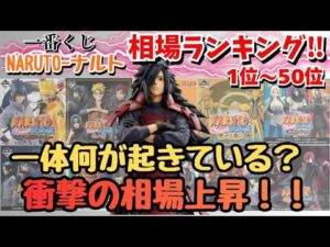【NT相場情報】一番くじNARUTOナルト疾風伝相場情報！！衝撃の相場上昇！？
