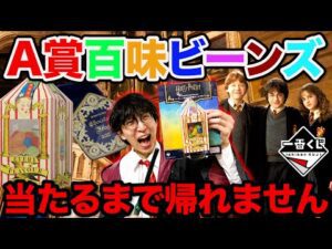 【一番くじ】ハリーポッター！完売続出の超貴重クジを発見！A賞百味ビーンズ当たるまで引いたら魔法みたいな結果に。｜一番くじ、一番賞、ハリポタ