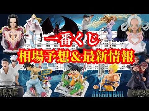 高騰かロット買いか暴落か【一番くじ相場予想】ドラゴンボール ワンピース 呪術廻戦