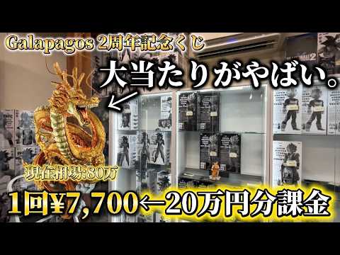 【前編】1回7700円の高額フィギュアくじに20万円分突っ込んでみた。→果たして結果は…！？＃フィギュア＃ドラゴンボール＃くじ＃Galapagos