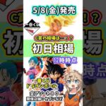 【初日相場】一番くじ ドラゴンボール THE CHRONICLE OF GOKU  フィギュア 相場