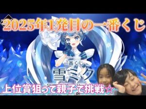 【一番くじ】雪ミク　☆今年1発目の一番くじ☆　今年も宜しくお願い致します✨#一番くじ #雪ミク #初音ミク