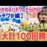 【ちいかわ】ついに後半のハチワレだらけくじ！ちいハチだらけくじ計100連勝負でまさかの急展開が・・・!!【一番くじ】