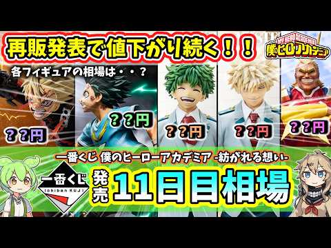 【11日目相場】一番くじ ヒロアカ 僕のヒーローアカデミア 紡がれる想い 相場 フィギュア