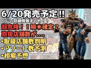 【HK一番くじ情報】一番くじ 北斗の拳  FIST OF THE NORTH STAR ！！くじの詳細情報まとめ！