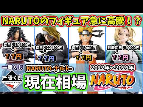 【相場】一番くじ NARUTO ナルト 現在相場 フィギュア マダラの相場がヤバイ…