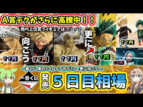 【5日目相場】一番くじ ヒロアカ 僕のヒーローアカデミア 更に向こうへ フィギュア 相場