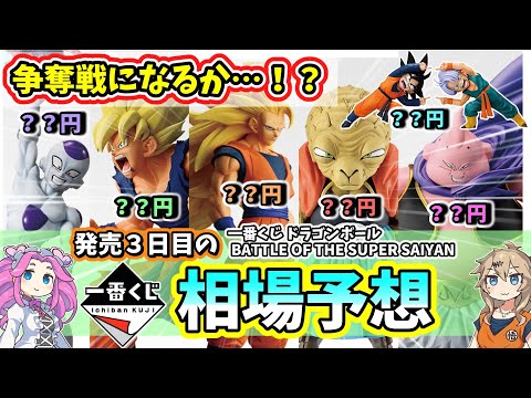 【相場予想】一番くじ ドラゴンボール BATTLE OF THE SUPER SAIYAN 相場 フィギュア