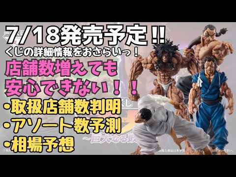 【BKくじ詳細情報】一番くじ 刃牙～巨大なる鼓動～！！くじの詳細情報まとめ！