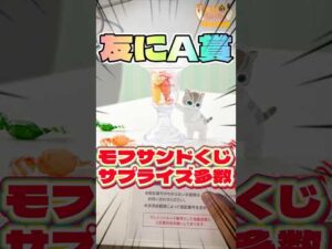 毎日一番くじ391日目モフサンド一番くじでA賞当ててサプライズ‼️しかしハプニングが‥#shorts #一番くじ #バンダイ #mofusand