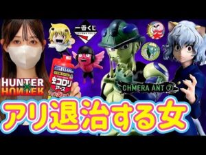 【一番くじ】アリ退治する女 HUNTER×HUNTER キメラアント CHMERA ANT ② ハンターハンター ラストワン ゴンさん キルア フィギュア ピトー ドラゴンボール 相場 ワンピース
