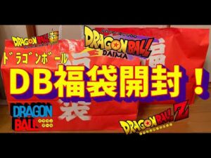 ドラゴンボール　2025年福袋開封動画！5000円×２　開封していく！激熱フィギュアは！？
