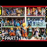 【一番くじ】 ドラゴンボール ワンピース ジョジョ ラブライブ etc. 実家の フィギュアディスプレイを紹介《PART1》 メインエリア編 【ショーケース コレクション】