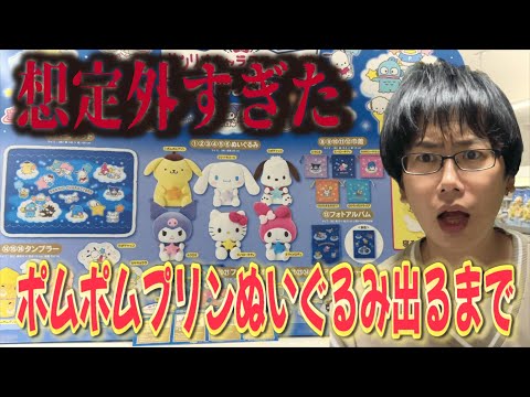 【サンリオくじ】70本中1本！キャラ大1位に輝いた最推しポムポムプリンぬいぐるみ出るまで引いたら想定外すぎる展開が!?【Sanrio/サンリオキャラクター大賞2025当りくじ/一番くじ】