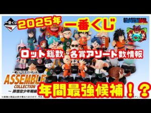 年間最強一番くじ⁉ アソート、ロット数情報【ドラゴンボール ASSEMBLE COLLECTION ～孫悟空少年期編～】ワーコレ的新シリーズ