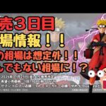 【NT一番くじ相場情報】一番くじ NARUTO ナルト  疾風伝 輪廻の嘆きと平和の懸け橋！！発売３日目相場実績！