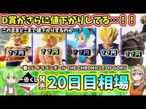 【20日目相場】一番くじ ドラゴンボール THE CHRONICLE OF GOKU  フィギュア 相場