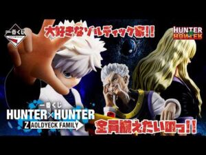 【一番くじ】HUNTER×HUNTER ZAOLDYECK FAMILY こんなの全員揃えたいに決まってんじゃん…っ!!!【ハンターハンター】