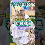 【初日相場】一番くじ ワンピース 五老星 The Throne of Power  フィギュア 相場