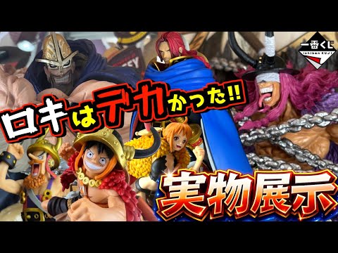 【実物展示】ロキは超デカかった⁉︎ 店員さんが言うには⁉︎ 一番くじ ワンピース -エルバフ編- GIANT BASH!! Vol.1 ルフィ ドリー フィガーランド シャムロック聖 ラストワン賞