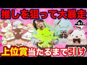 【一番くじ】すみっコぐらし！推しの扱いに大発狂？上位賞当たるまで引いたら絶句の結果に。｜一番くじ、一番賞