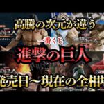 全てが高騰する最恐一番くじ【進撃の巨人】発売日〜現在の相場